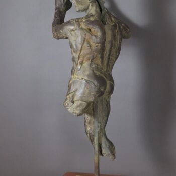 Sculpture titled "Phaéton foudroyé pa…" by Jean Gabriel Mondié, Original Artwork, Bronze