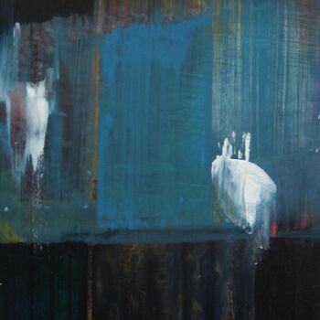 Painting titled "Companionship" by Sarah Knill-Jones, Original Artwork, Watercolor Mounted on Cardboard