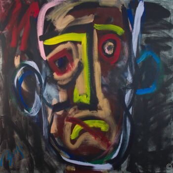 Painting titled "climat urbain n°2 " by Benzi, Original Artwork, Acrylic