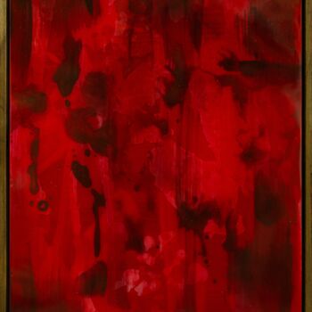 Painting titled "Red Light" by Kitikong Tilokwattanotai, Original Artwork, Acrylic