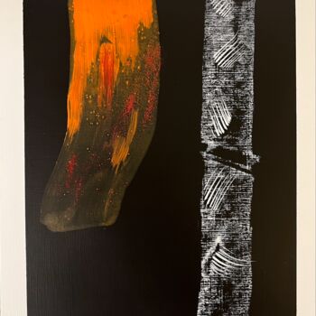 Painting titled "Sans titre I" by Pierre Bastaroli, Original Artwork, Acrylic