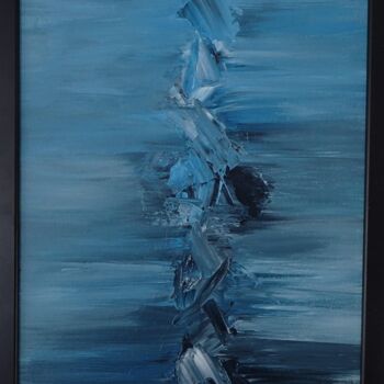 Peinture intitulée "Tableau 9" par Magali Martin, Œuvre d'art originale, Acrylique