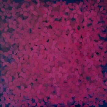 Painting titled "Sans titre" by Beatrice Géneau, Original Artwork, Fabric