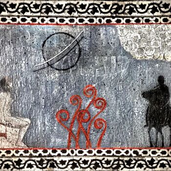 Painting titled "NILA   30x40 cm  -…" by G A R T N E R, Original Artwork, Acrylic