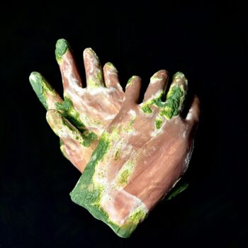 "Gants" başlıklı Heykel Daria Krotova tarafından, Orijinal sanat, Terracotta
