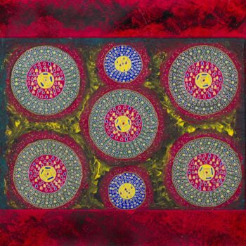 Painting titled "Le Un" by Vincent Schurck, Original Artwork, Acrylic