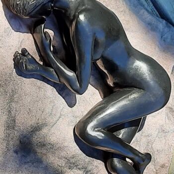 Sculpture titled "Cam Cam " by Reno Sculpteur, Original Artwork, Bronze