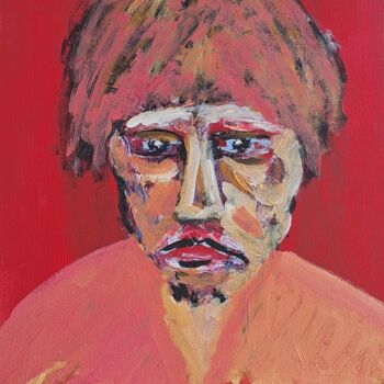 Painting titled "TROGNE N° 4" by Jean Marc Bramy, Original Artwork, Acrylic