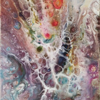 Painting titled "Crush" by Clauzan, Original Artwork, Acrylic