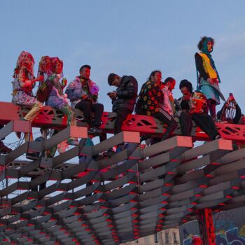 Photography titled "Carnaval de la Plai…" by Lucy Vigoureux, Original Artwork, Paper
