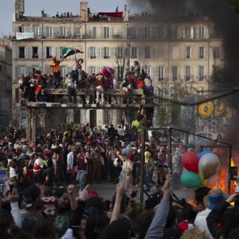 Photographie intitulée "Carnaval de la Plai…" par Lucy Vigoureux, Œuvre d'art originale, Papier