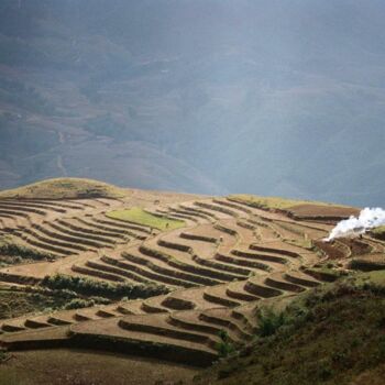 Photography titled "Vietnam du Nord - r…" by Christian Ebel, Original Artwork, Analog photography
