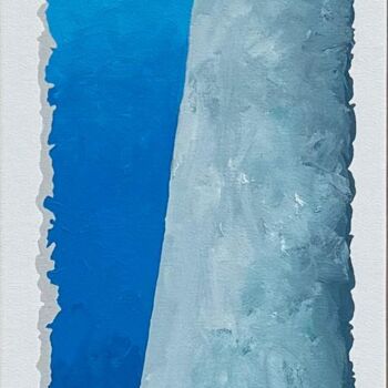 Painting titled "GULF" by Patrick Allindré, Original Artwork, Acrylic