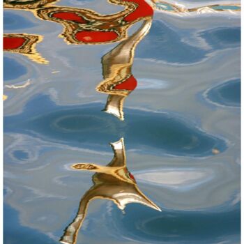Photography titled "Reflets marins  Nor…" by Daniel Gautier, Original Artwork, Aluminium