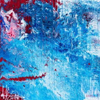 Painting titled "Breaking the Glass" by Smita Mishra, Original Artwork, Acrylic