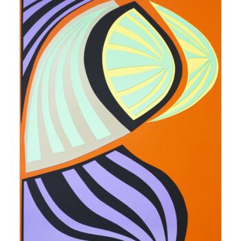Collages titled "Corps Astral I " by Virginie Rasmont, Original Artwork, Acrylic