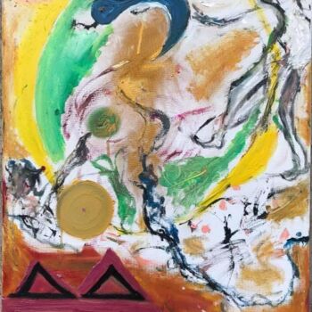 Painting titled "La Démonstration de…" by Lumina Wang, Original Artwork, Oil