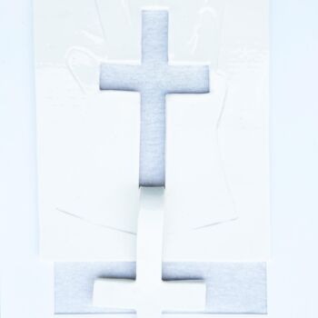 Painting titled "QUAND LE CORPS S'EF…" by Fulvia Nicolini, Original Artwork, Ceramics