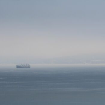Photography titled "VALPARAISO BAY" by Evelyne Chevallier, Original Artwork, Paper