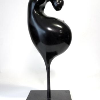 Sculpture intitulée "Un autre voyage" par Tfranck, Œuvre d'art originale, Bronze