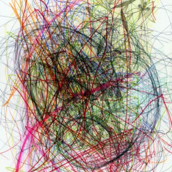 Photographie intitulée "Dėlire" par Katharina Duwen, Œuvre d'art originale, Impression numérique