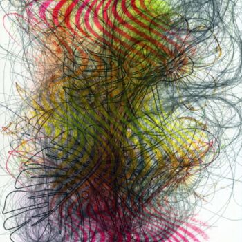 Photographie intitulée "Dėlire" par Katharina Duwen, Œuvre d'art originale, Impression numérique