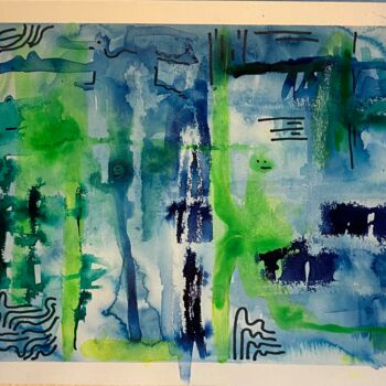Painting titled "untilted" by Marthacáit, Original Artwork, Acrylic