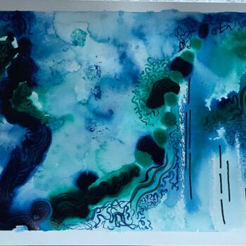 Painting titled "untitled " by Marthacáit, Original Artwork, Acrylic