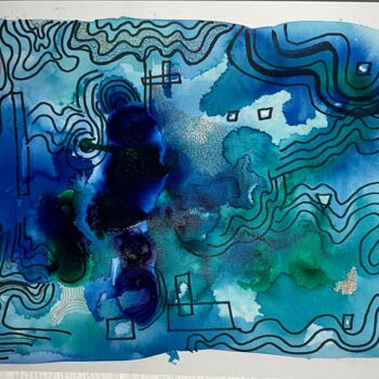 Drawing titled "untilted" by Marthacáit, Original Artwork, Acrylic