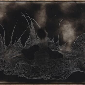 Drawing titled "Mood Board (# paysa…" by Muriel Malchus, Original Artwork, Paper