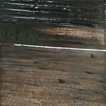 Peinture intitulée "Trait lumineux" par Laurent Bibas , Œuvre d'art originale, Huile