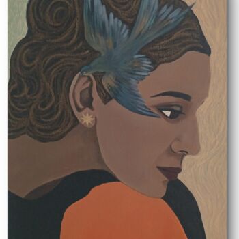 Peinture intitulée "Summer night, Restl…" par Laetitia Mamizara, Œuvre d'art originale, Acrylique