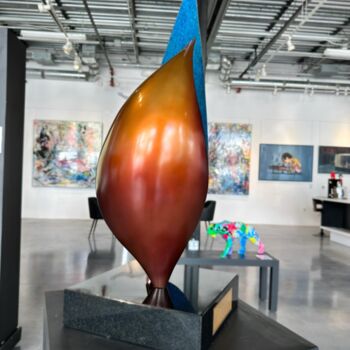 Sculpture titled "Parentheses of Life…" by Fredric Lean, Original Artwork, Bronze