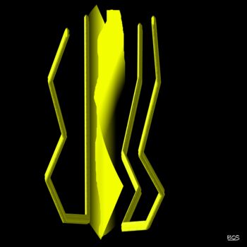 Drawing titled "Et Clair 3" by Olivier Bosquillon Alias Bos, Original Artwork, Paper