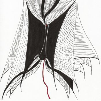 Dessin intitulée "OGM Livre 03" par Maurice Amzallag Mo, Œuvre d'art originale, Impression numérique