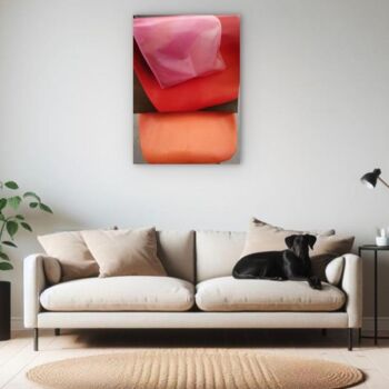 Printmaking titled "Superpositions chau…" by Jean Robert  Franco, Original Artwork, Analog Print