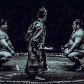 「Tachi-Ai」というタイトルの写真撮影 Pascal Potierによって, オリジナルのアートワーク, アナログプリント