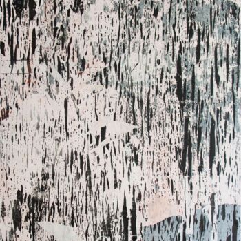 Painting titled "RAIN 01" by Trafiklab, Original Artwork, Paper