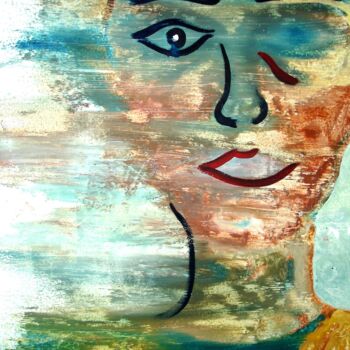 Painting titled "" Nous vivons dans…" by Lautum, Original Artwork, Oil