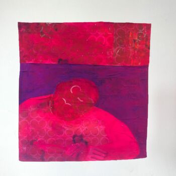 Painting titled "Cyclo" by Charlotte Denamur, Original Artwork, Acrylic