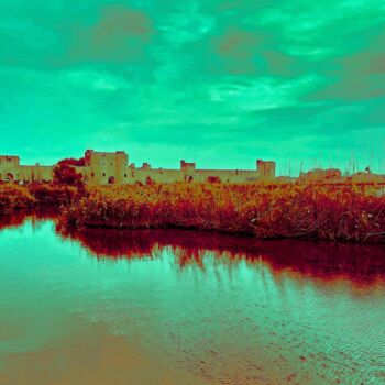 Photography titled "Aigues-Mortes" by Christian Lefevre, Original Artwork, Aluminium