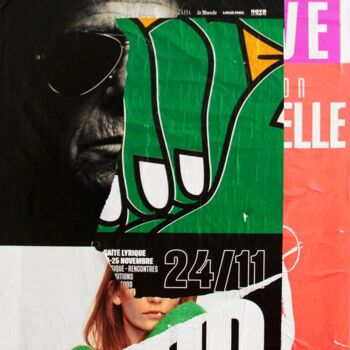 Collages titled "HEDI" by Trafiklab, Original Artwork, Collages
