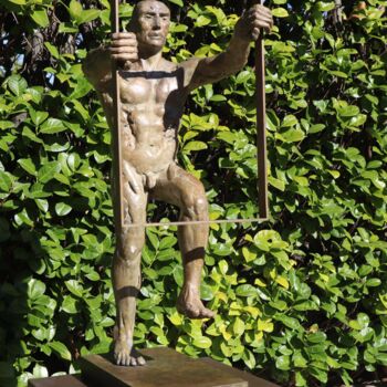Sculpture titled "Le Passage ou naiss…" by Jean Gabriel Mondié, Original Artwork, Bronze