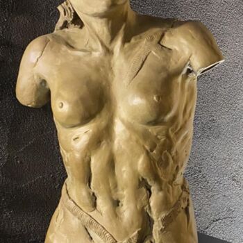 Sculpture titled "Venus" by Jean Gabriel Mondié, Original Artwork, Bronze