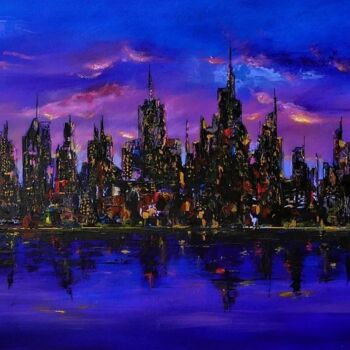 Peinture intitulée "RENAISSANCE" par Patrice Bru, Œuvre d'art originale, Acrylique