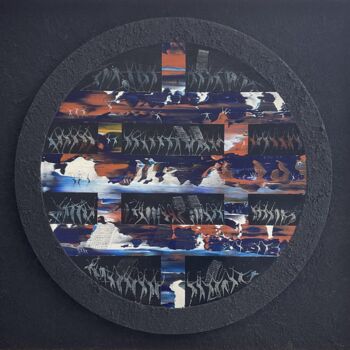 Painting titled "11 septembre " by Roland  Bousquet, Original Artwork, Acrylic