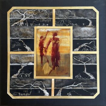 Painting titled "Après la tempête " by Roland  Bousquet, Original Artwork, Acrylic