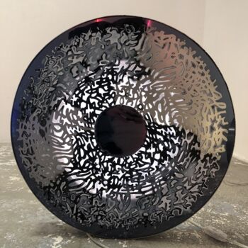 Peinture intitulée "Senso" par Claudia Meyer, Œuvre d'art originale, Acier inoxydable