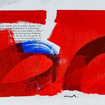 Dessin intitulée "N20" par Norbert Engel, Œuvre d'art originale, Gouache