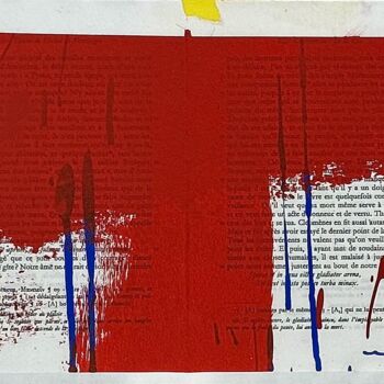 Drawing titled "N19" by Norbert Engel, Original Artwork, Gouache